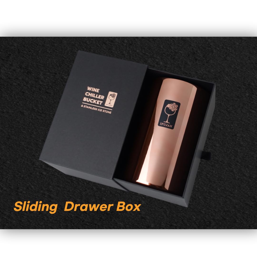 IPUJAN diseño elegante ideal para regalos de vino