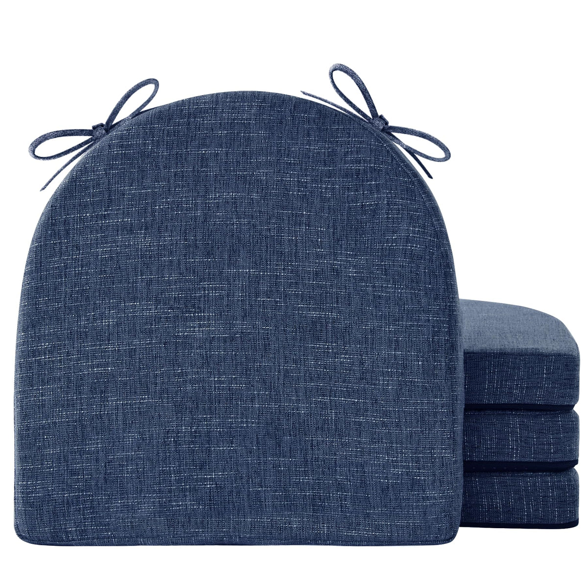 IPYNBAP almohadón para silla de comedor con lazos, estabilidad y confort.