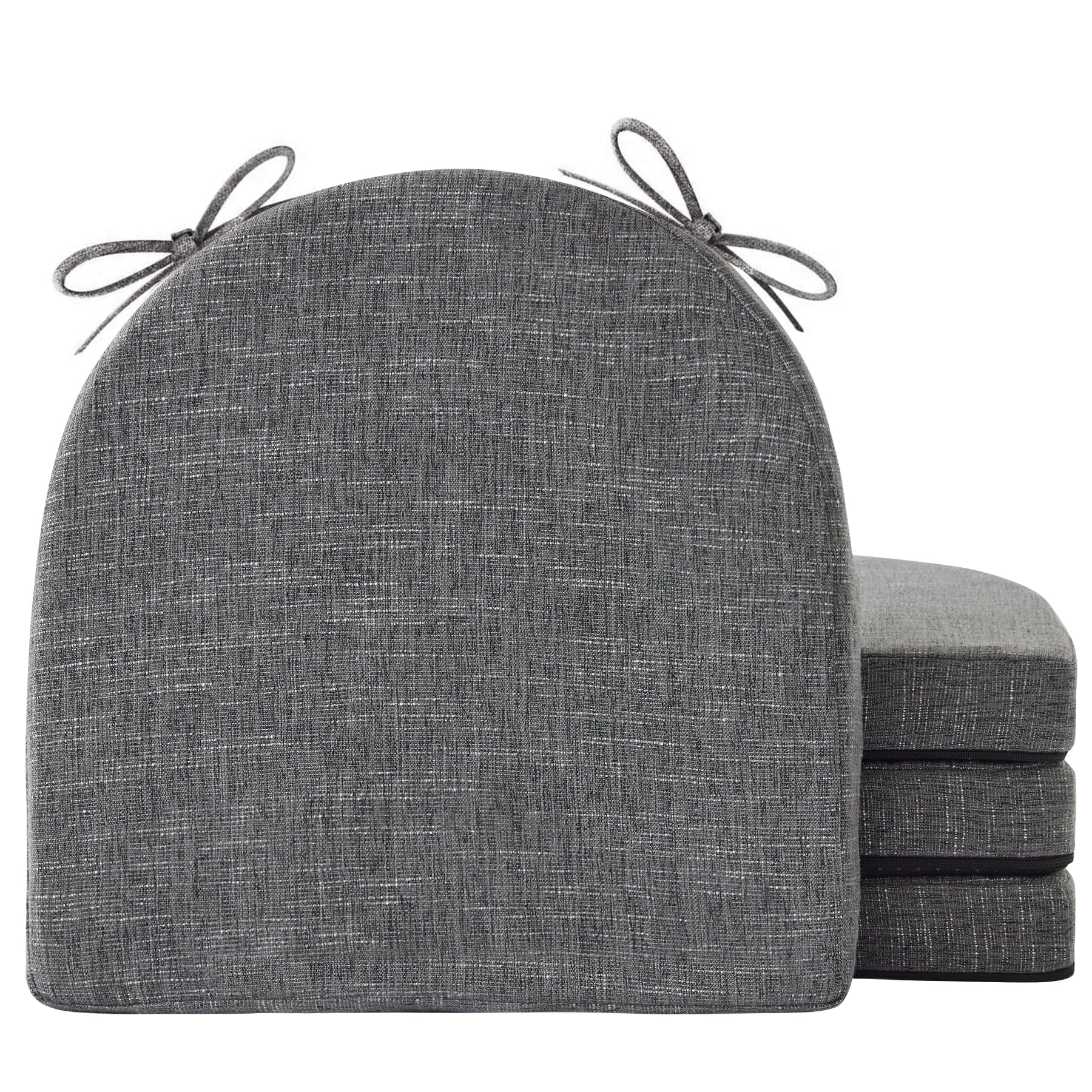 IPYNBAP cojín para silla de comedor con tiras, estabiliza la posición y evita deslizamientos.
