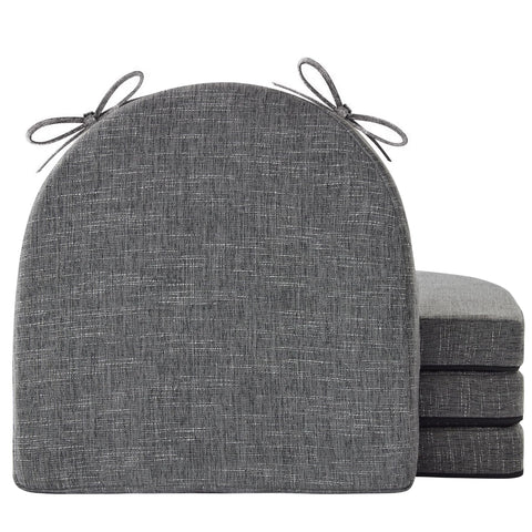 IPYNBAP cojín para silla de comedor con tiras, estabiliza la posición y evita deslizamientos.