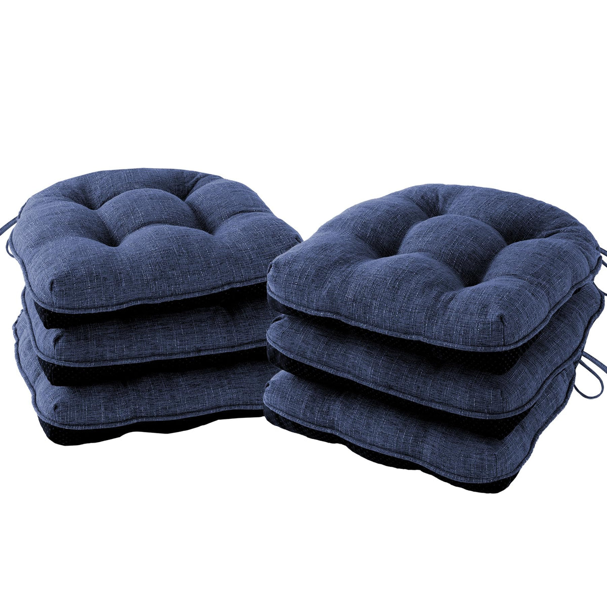 Cojines IPYNBAP para silla de comedor, vista frontal, confort y estabilidad.