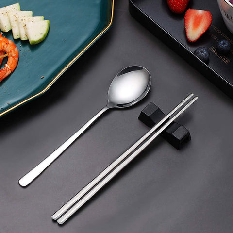IQCWOOD cuchara sopa de boca amplia con borde suave para comer.