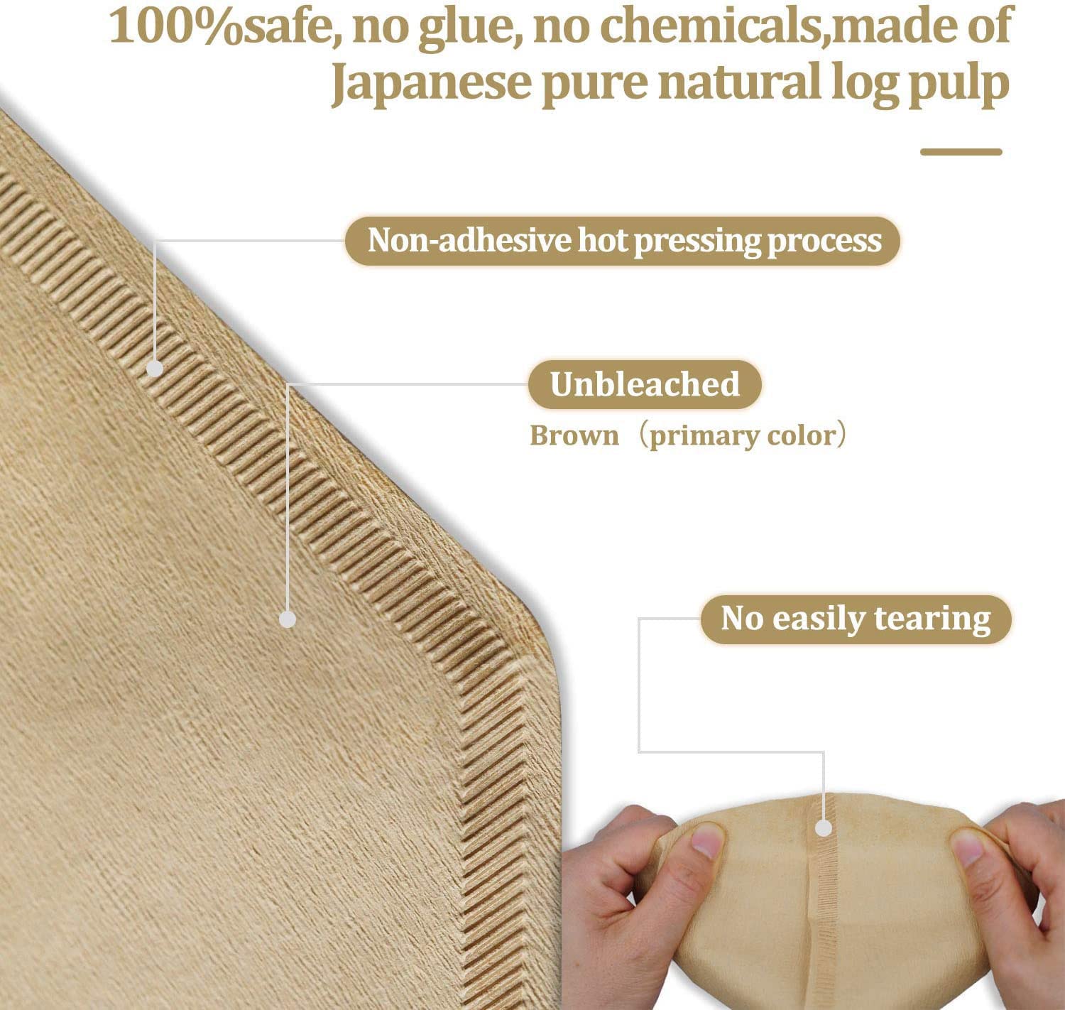 Irekamons caja-presentación de filtros, almacenamiento práctico para cocina.