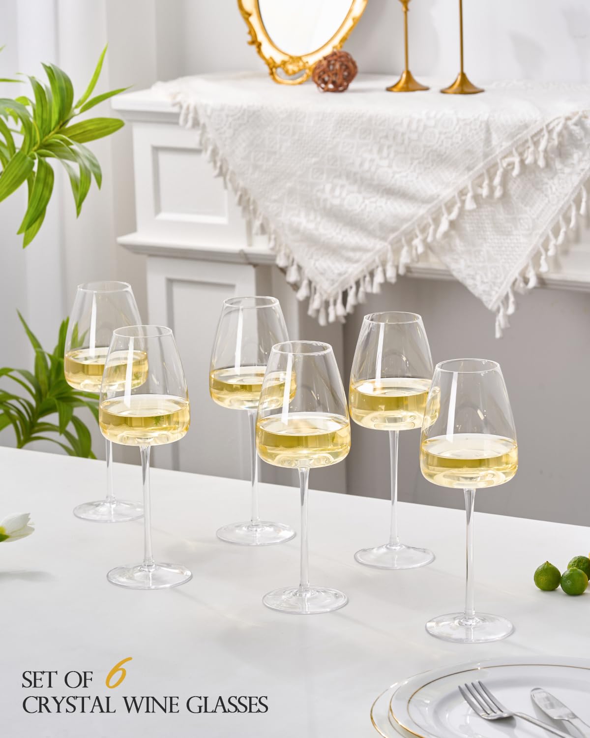 Vaso Iridisenti con base convexa para realzar aromas del vino.