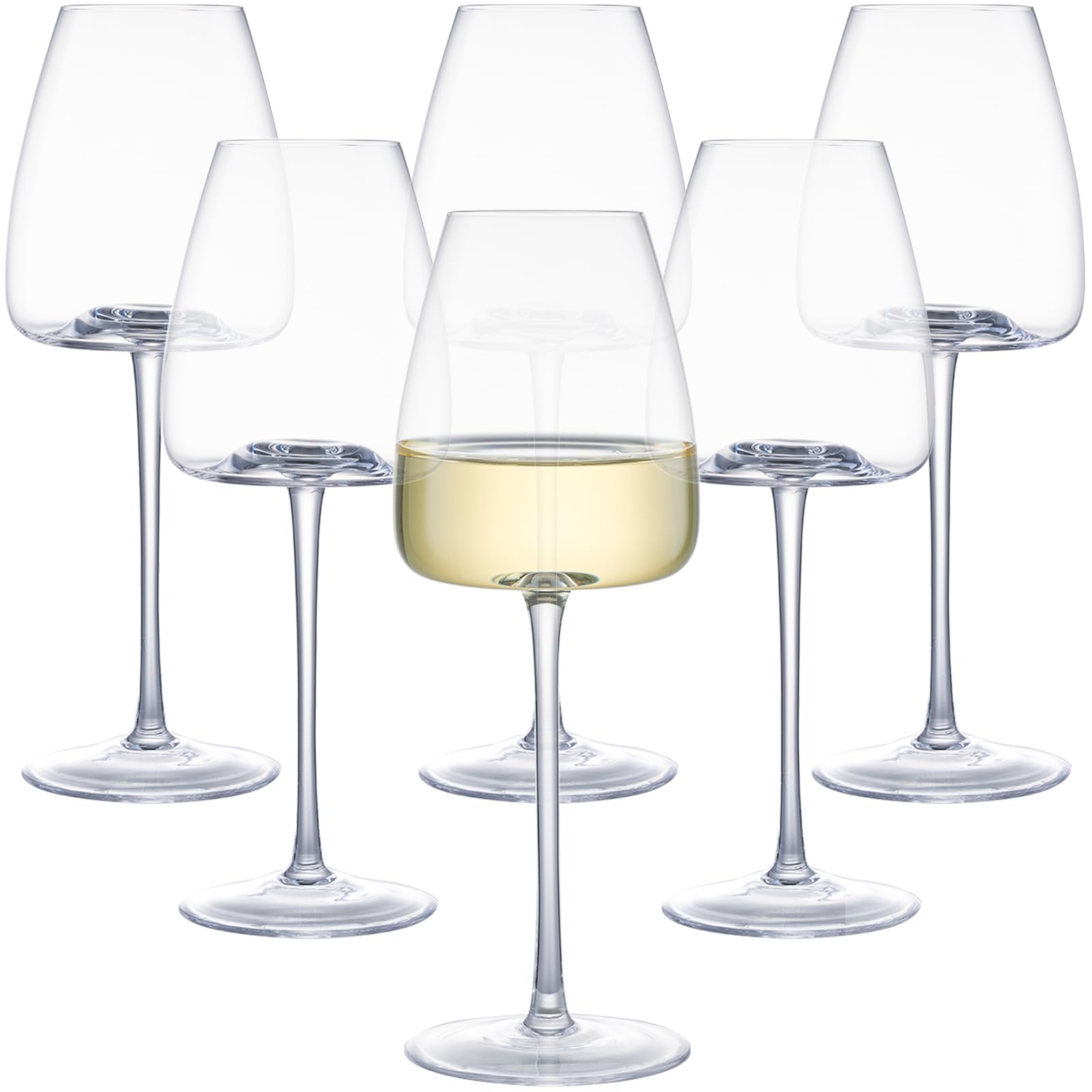 Vaso Iridisenti de cristal soplado, claridad y lujo para cada cena.