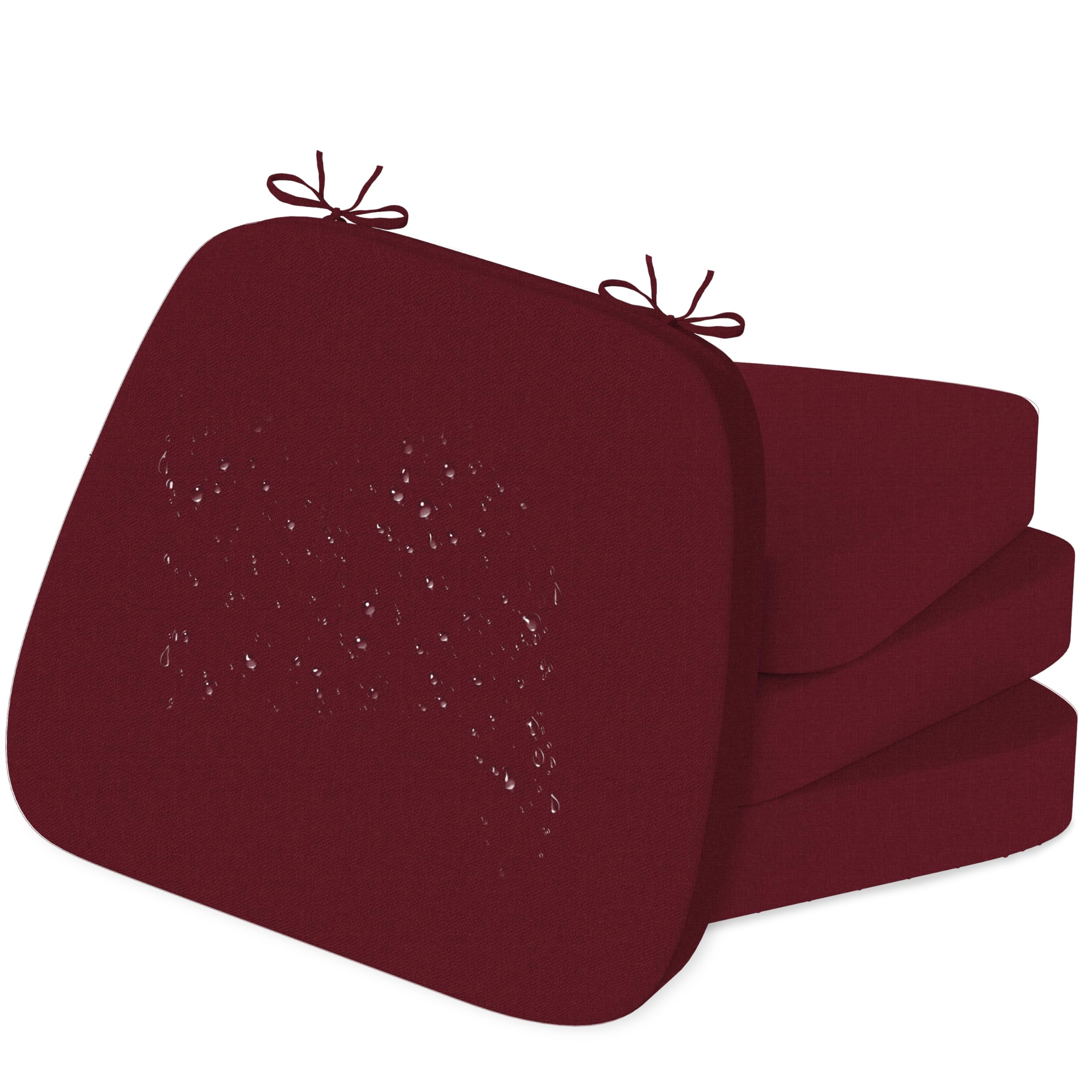 Almohadillas Iristykilin para silla comedor, 43x41x6 cm, confort duradero.