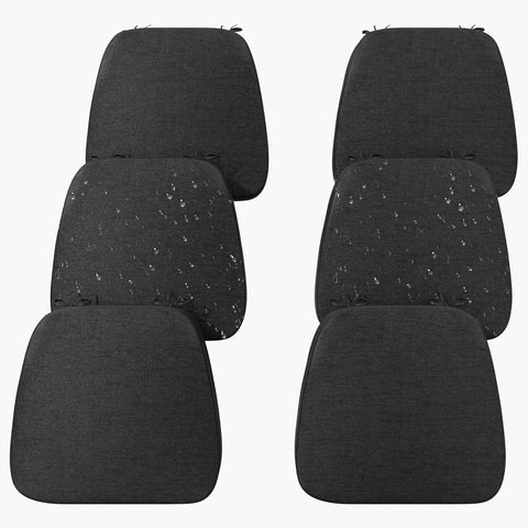 Iristykilin cojín para silla de comedor, vista frontal, comodidad duradera para cada comida.