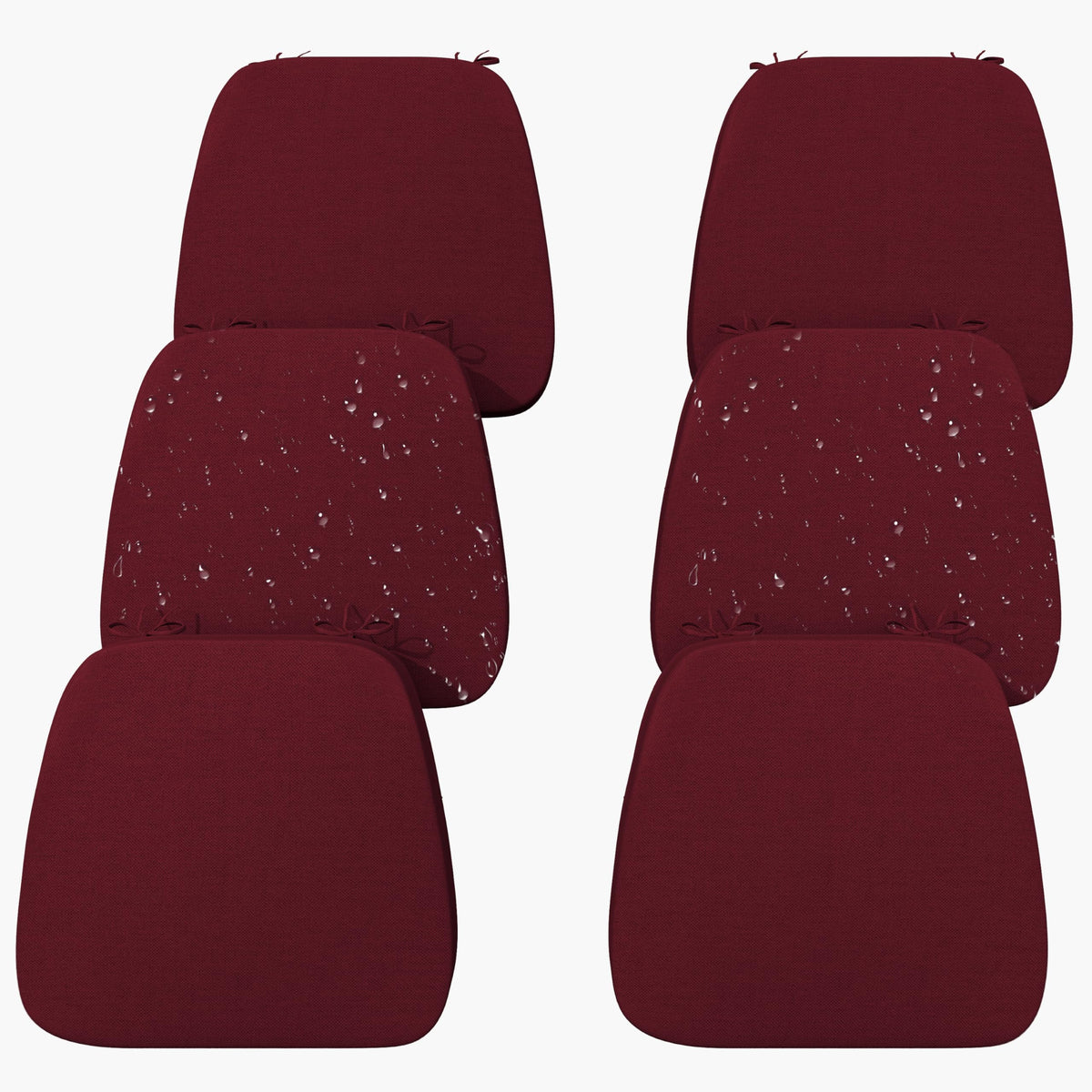 Iristykilin cojín para sillas de comedor, espuma 30D para mayor comodidad.