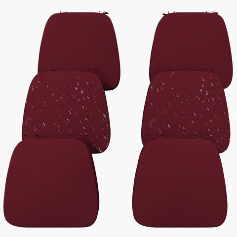 Iristykilin cojín para sillas de comedor, espuma 30D para mayor comodidad.