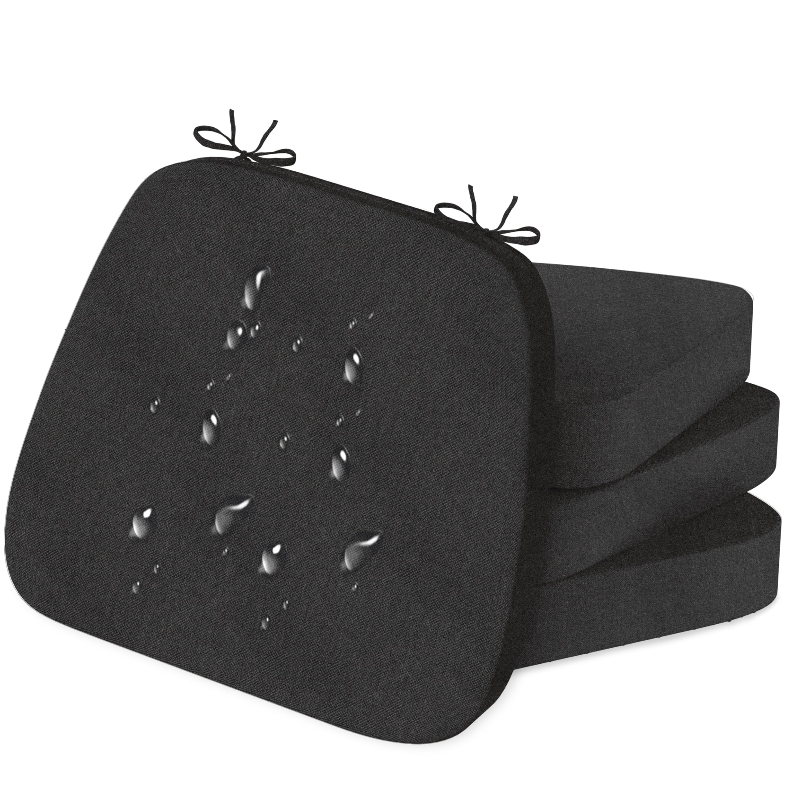 Iristykilin cojines silla comedor espesor de 2,5 pulgadas para mayor comodidad.
