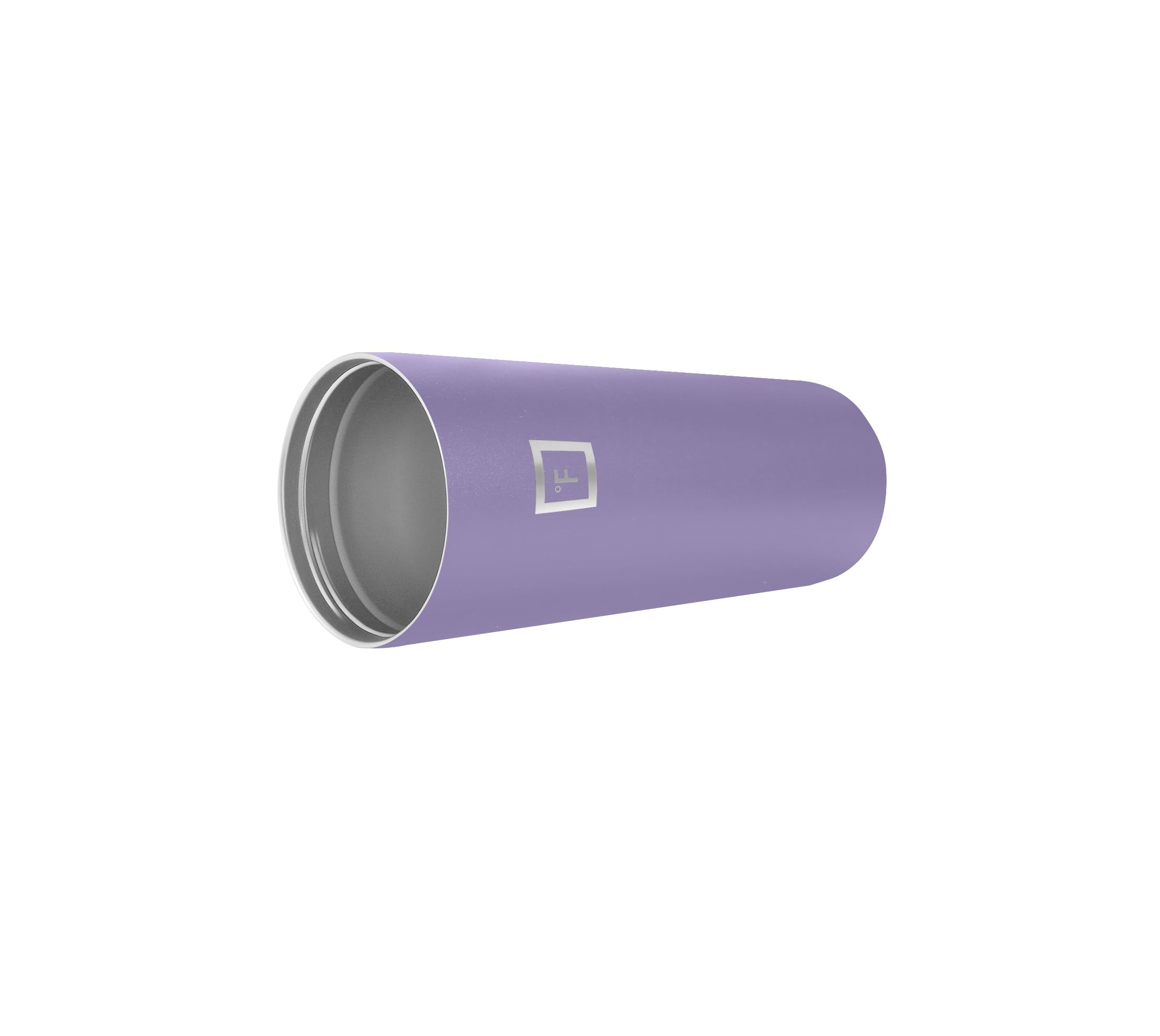 IRON °FLASK Classic Tumbler lavanda: tapa hermética para evitar derrames durante el traslado.