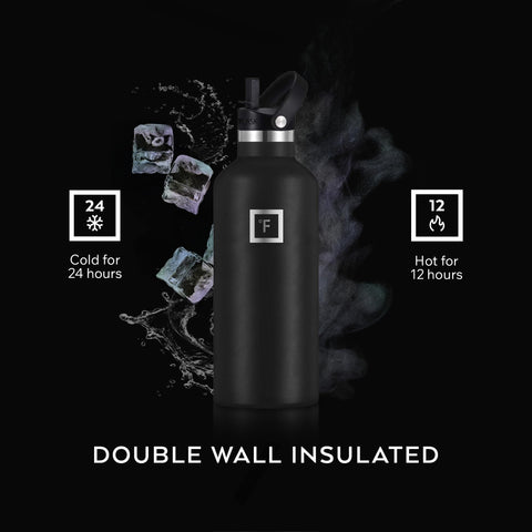 IRON °FLASK tapa con asa para llevar fácilmente