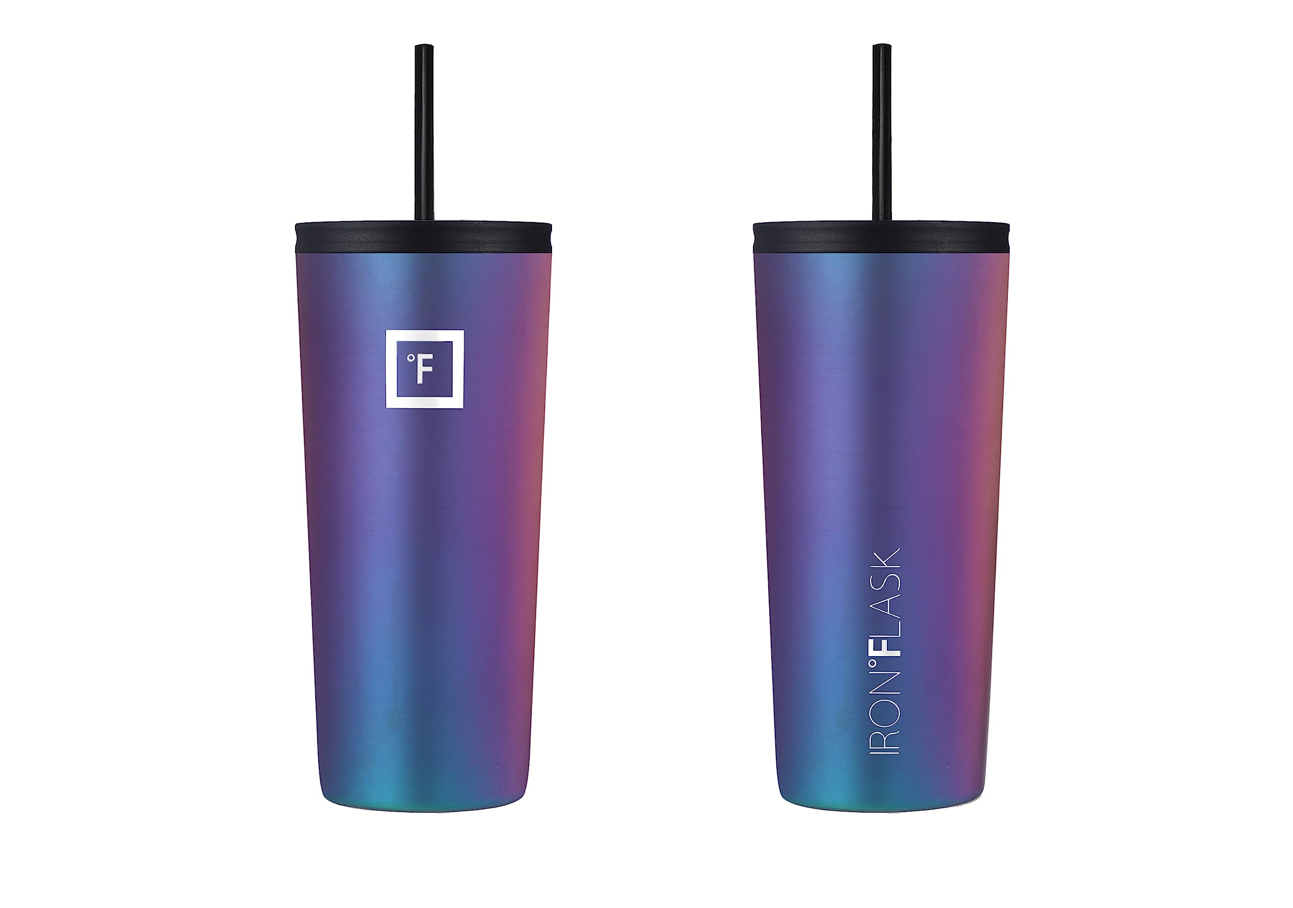 IRON °FLASK Vaso termico clasico aurora, retención de temperatura para bebidas frías o calientes.