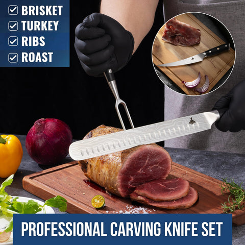 Cuchillo Iron Grillers para deshuesar, deslizamiento suave y control.