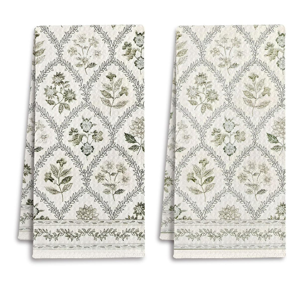 IRTAGANNY toallas cocina boho floral diseño para decoración elegante y uso diario.