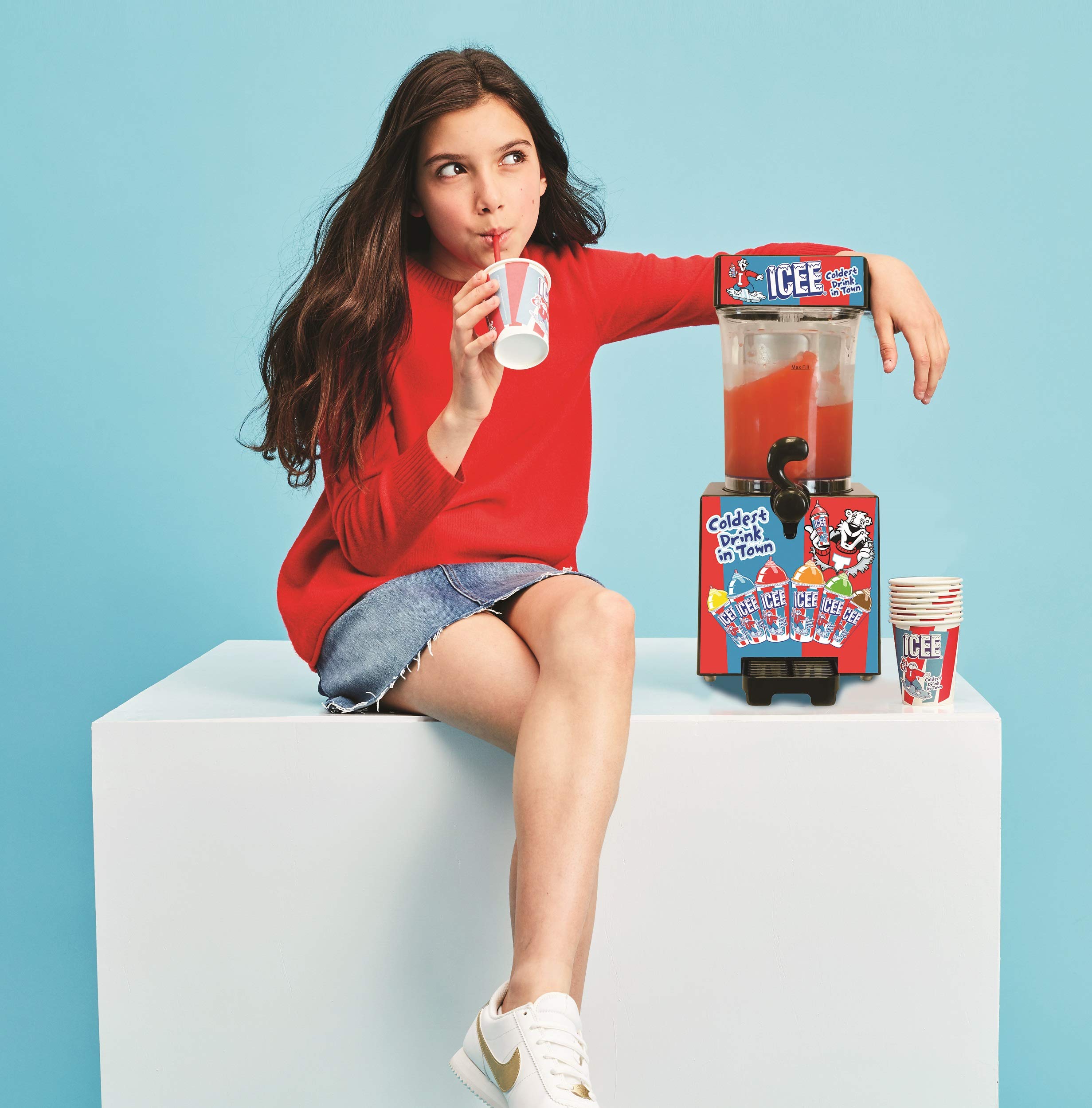 iscream ICEE, uso en casa para meriendas refrescantes