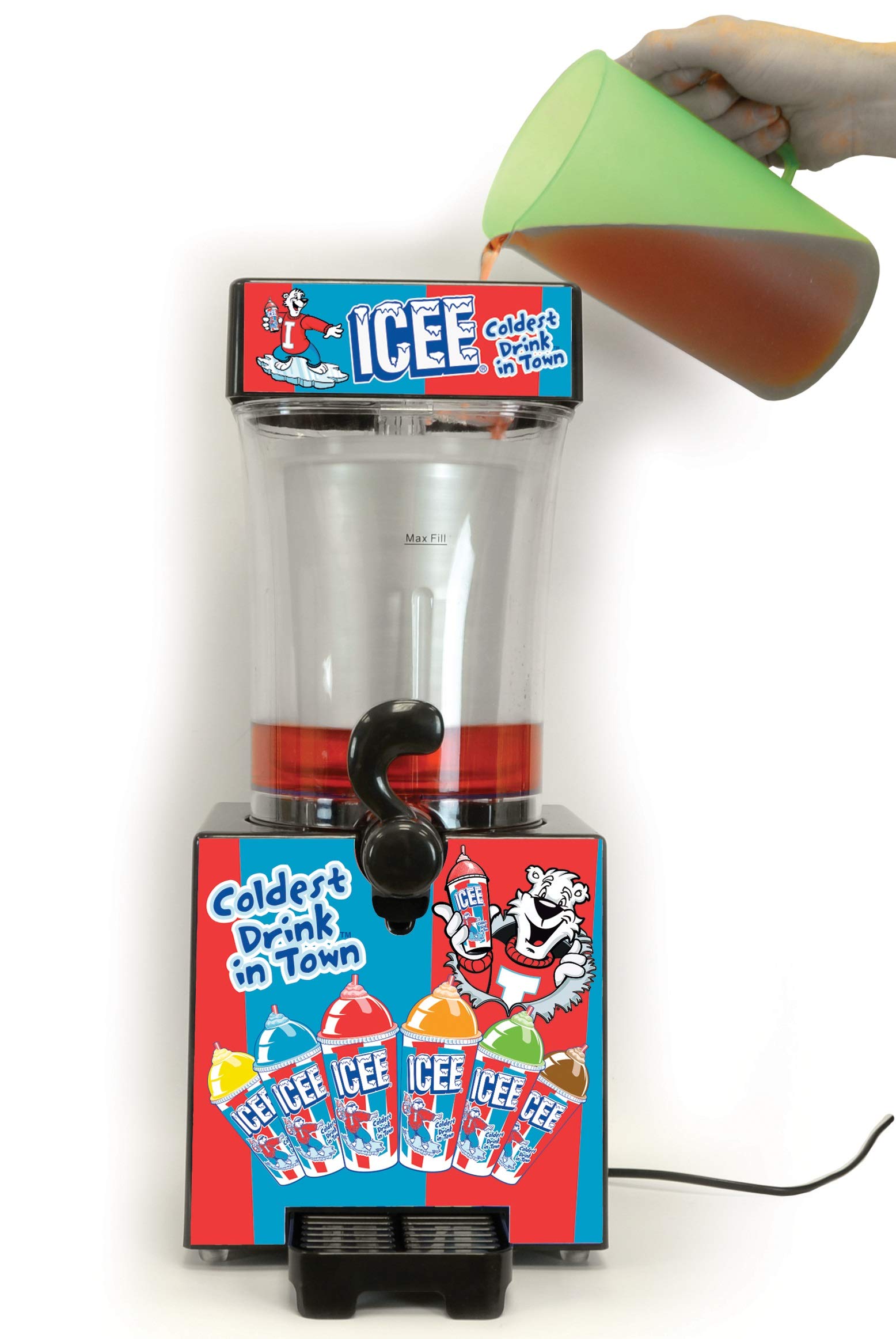 iscream ICEE, vaso de granizado listo para disfrutar en casa