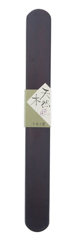 Estuche Ishida para palillos de madera lacada Daruma, ideal para transporte diario.