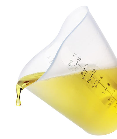iSi Basics presenta ventanas de medición transparentes para leer fácilmente los niveles.
