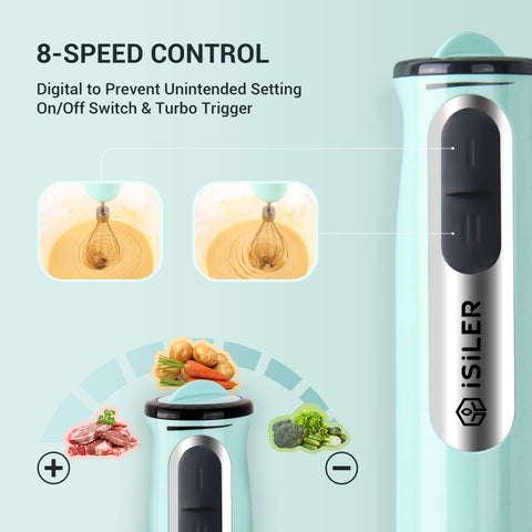 ISILER contenedor 600ml para mezclar, perfecto para preparaciones rápidas
