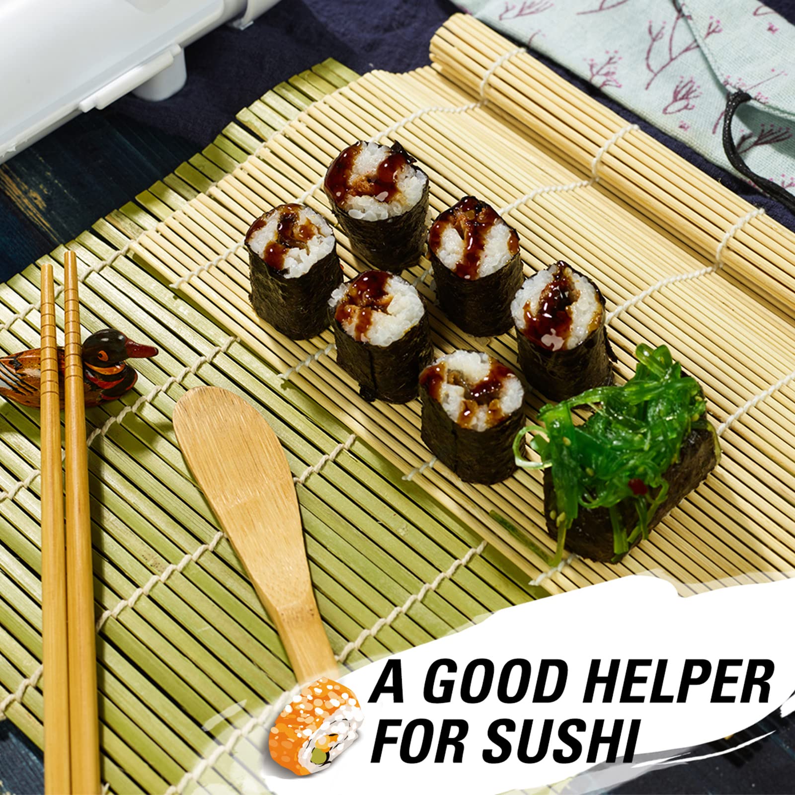 ISSEVE Cuchillo de sushi, filo preciso para cortar porciones limpias.