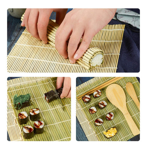 ISSEVE Palillos para sushi, conjunto de chopsticks para comer sushi en casa.