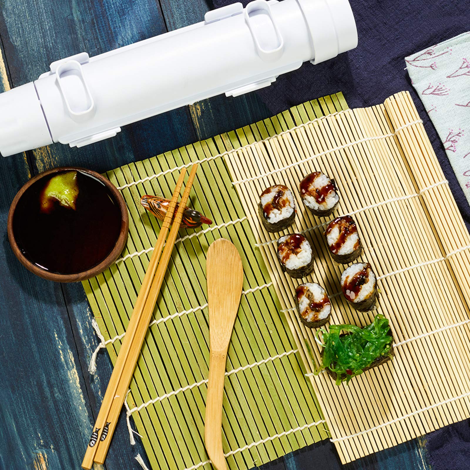 ISSEVE Preparación de sushi en casa, ideas para una cena rápida y divertida.
