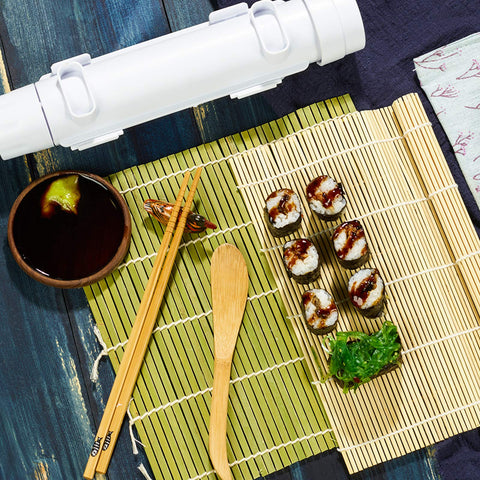 ISSEVE Preparación de sushi en casa, ideas para una cena rápida y divertida.