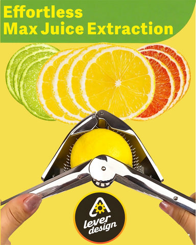 Exprimidor iStarcas con mango ergonómico para mayor comodidad