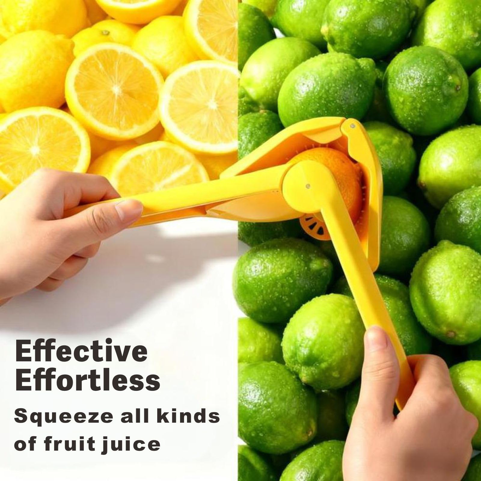 iStarcas exprimidor de limones, extracción de jugo eficiente para resaltar sabores.