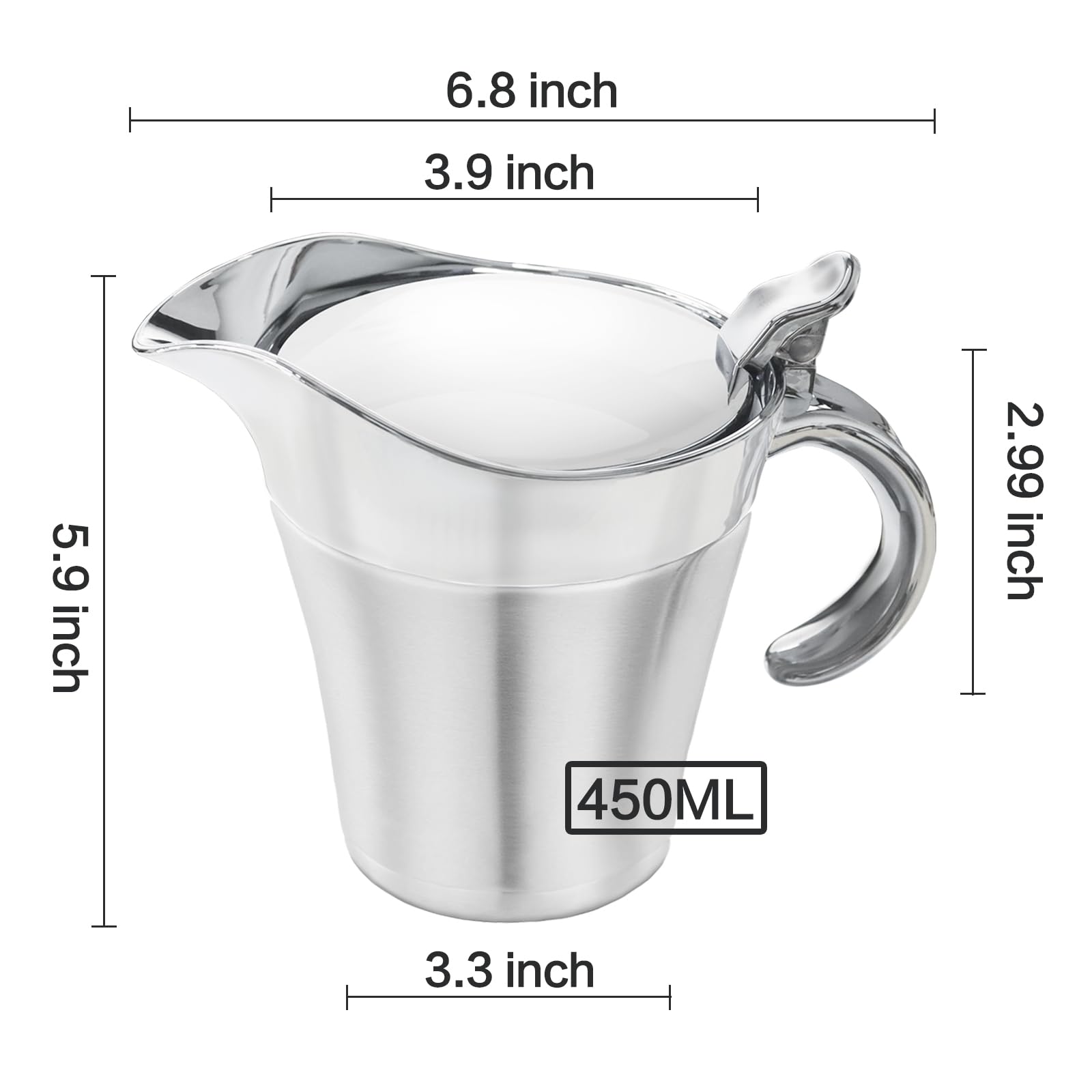 ISTOOLL mango ergonómico para vertido estable y cómodo
