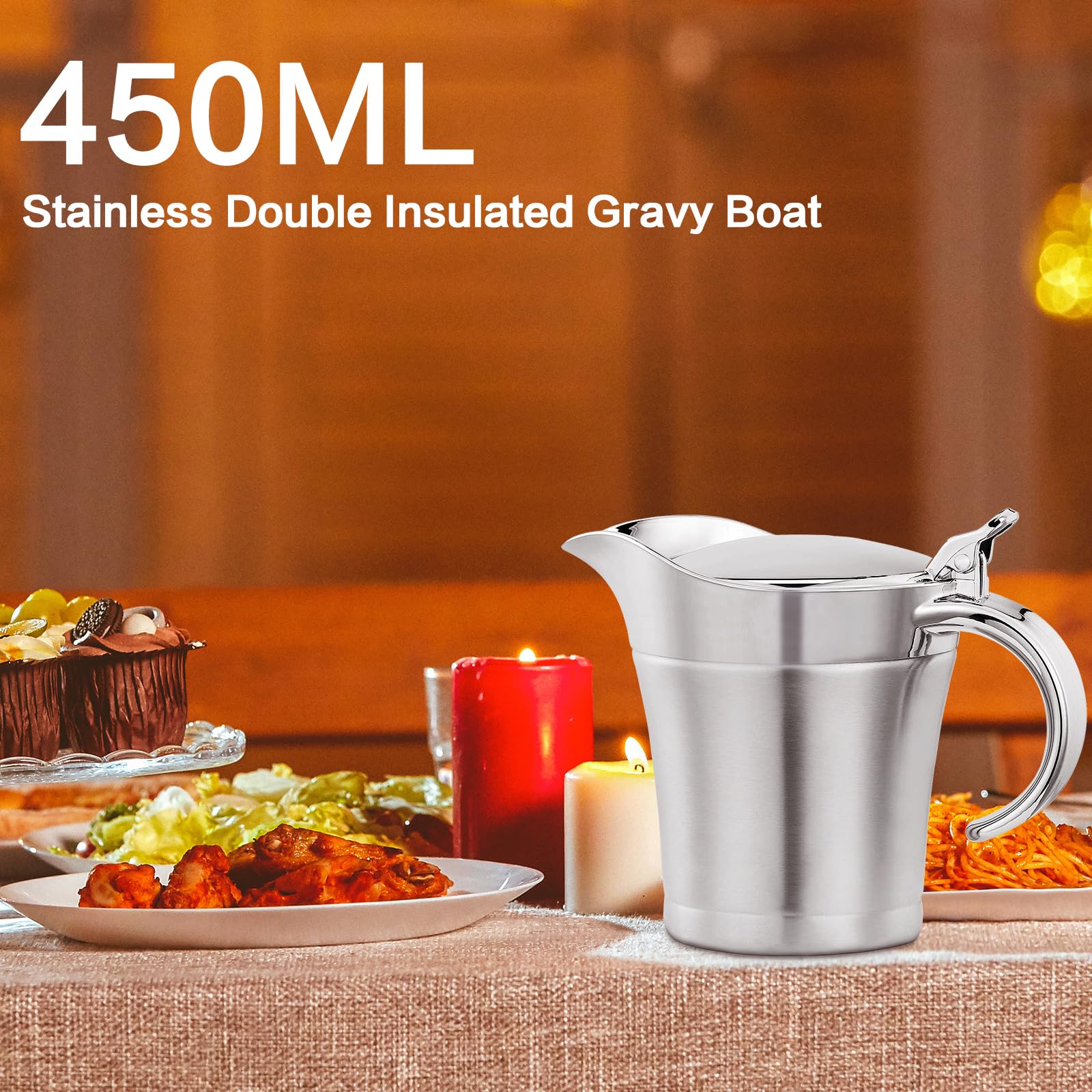 ISTOOLL apto para caliente y frío, ideal para bebidas y salsas