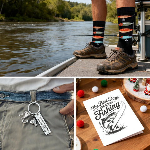 Ithmahco calcetines pesca cómodos, ideales para salidas largas.