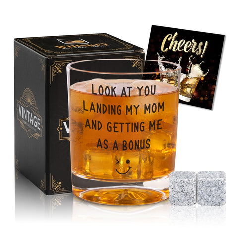 Copa Ithmahco para whisky, regalo perfecto de Navidad para padrastro, mejora la experiencia de cada sorbo
