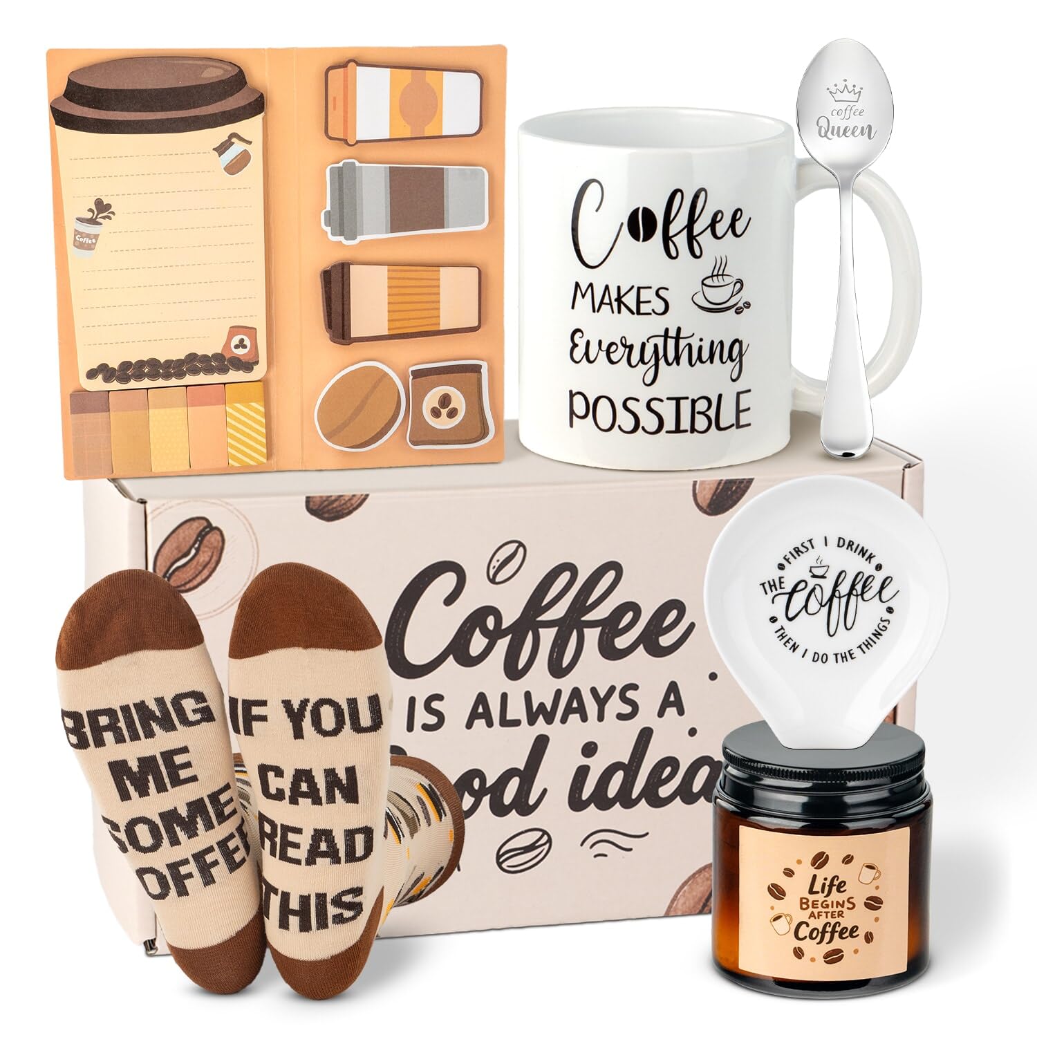 Ithmahco taza regalo de café para empezar el día con confort
