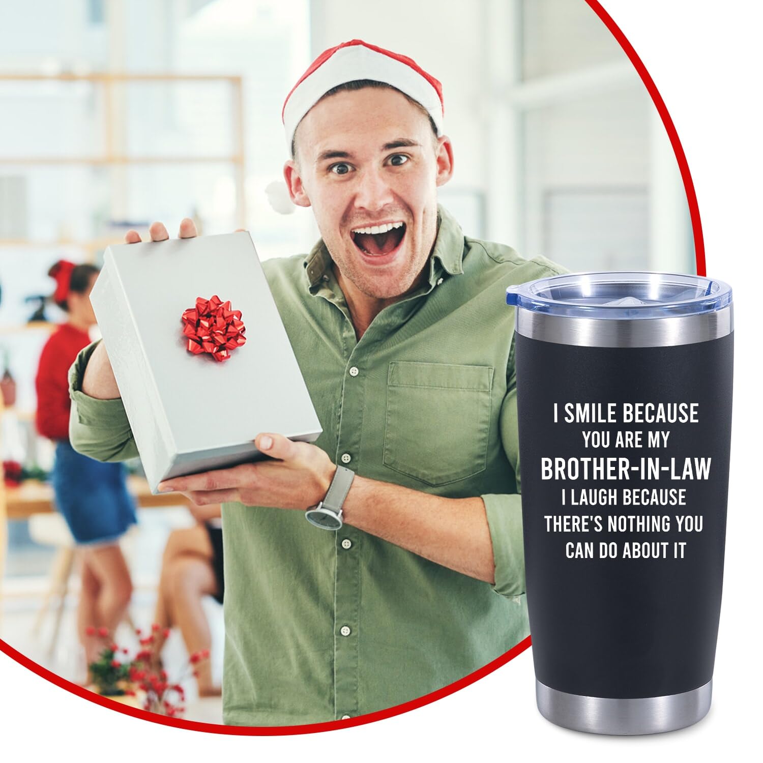 Uso diario con el vaso Ithmahco para bebidas