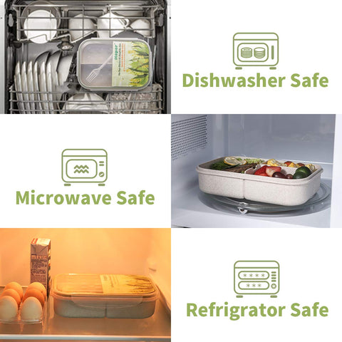 Caja bento de Itopor apta para microondas sin tapa