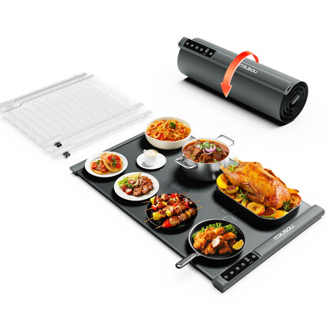 iTRUSOU mat calentador con paneles extendibles para ampliar capacidad de calentamiento