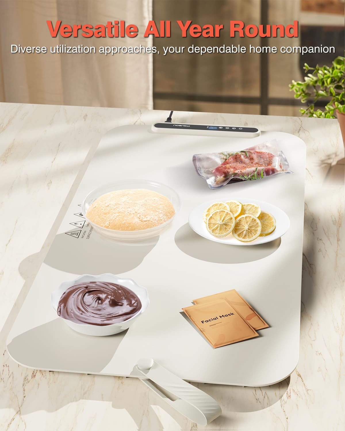 iTRUSOU uso ideal en buffet y fiestas para mantener la comida caliente.