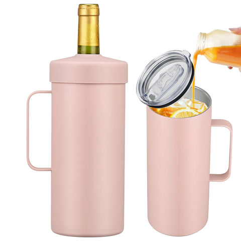 Itslife botella vino 2en1, enfriamiento estable para catas prolongadas.