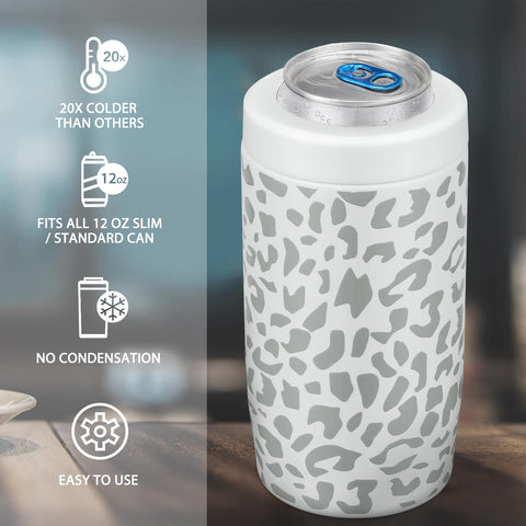 Itslife MAXSO 4-en-1 compatibilidad 12oz para latas y botellas.