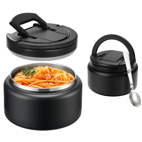 Itslife Termo para niños con boca ancha mantiene la comida caliente durante el recreo.