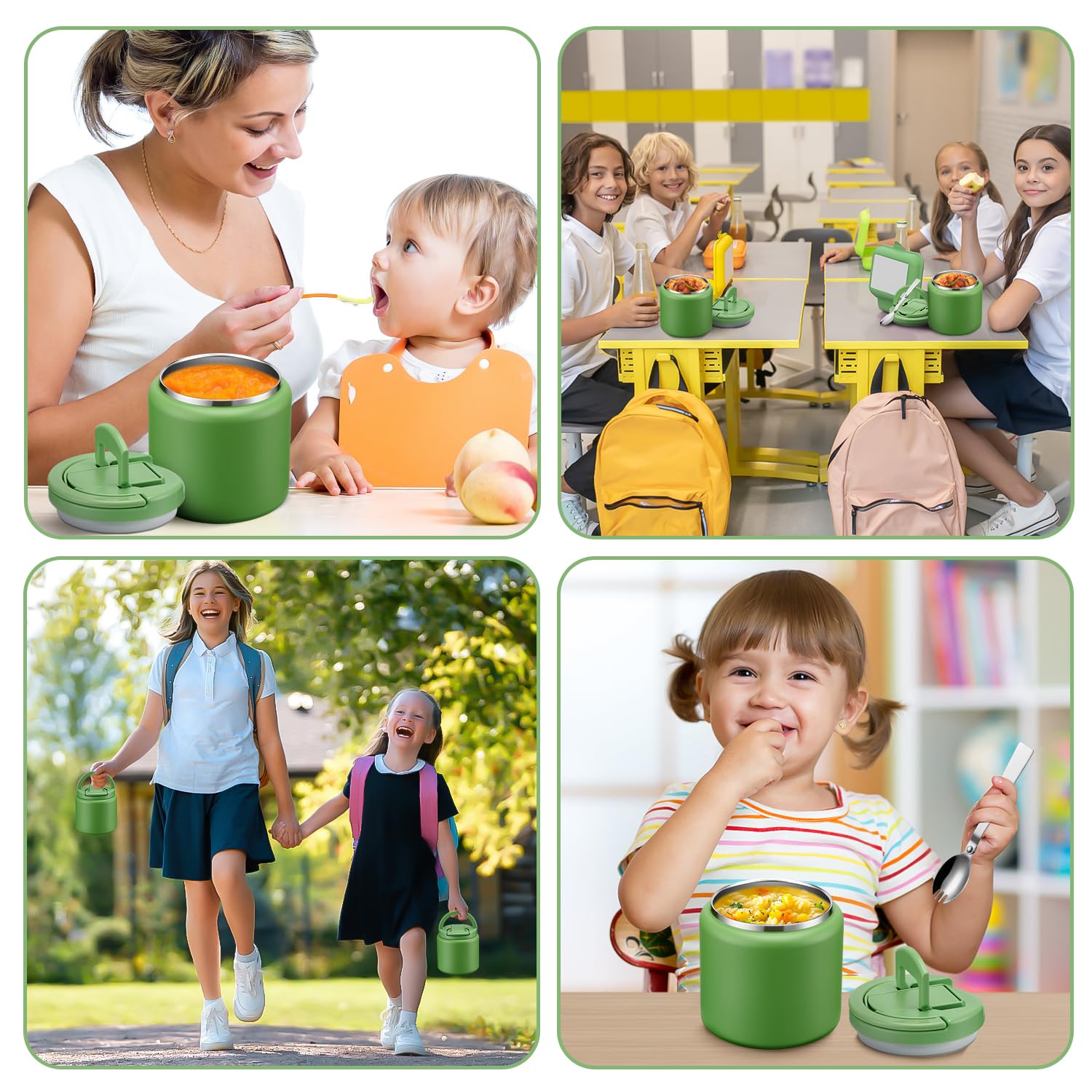 Itslife uso exterior y en casa mantiene comidas listas para comer.