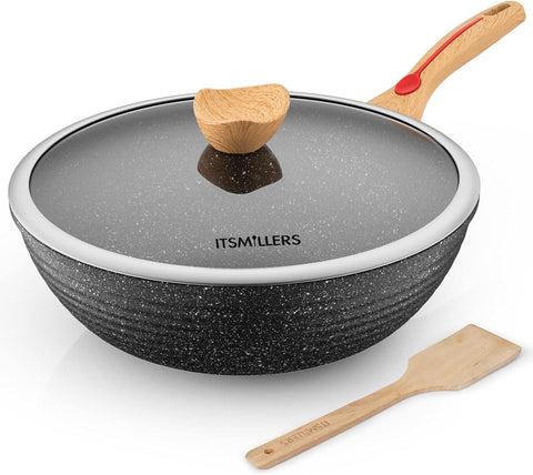 ItsMillers wok apto para lavavajillas facilita limpieza