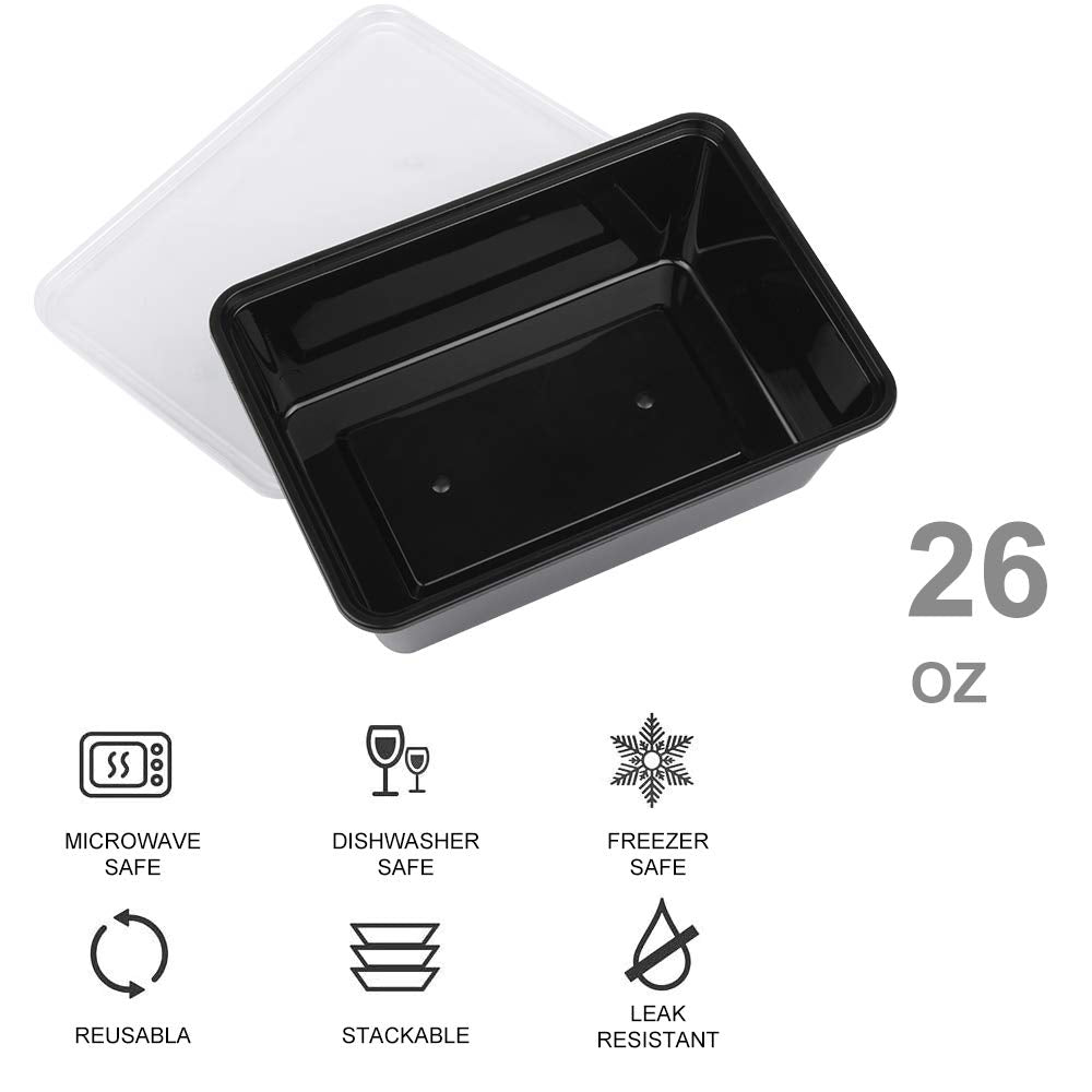 Tapa hermética de IUMÉ para contenedores apilables de 26 oz
