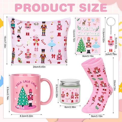 IUUIVV bolsa de maquillaje cascanueces navidad, práctica para viajes