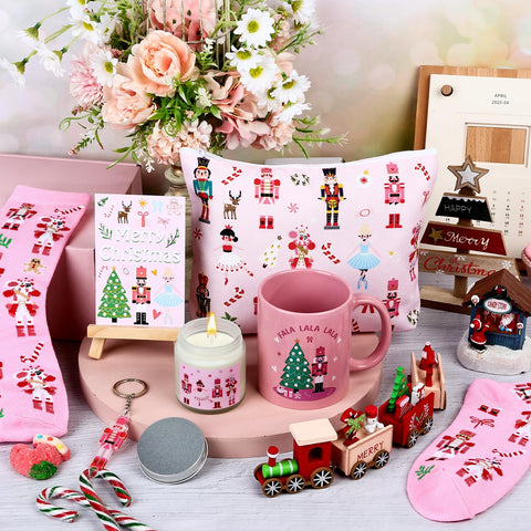 IUUIVV calcetines cascanueces navidad, suaves y cálidos