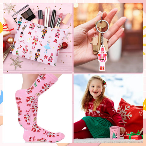 IUUIVV llavero cascanueces navidad, decorativo y funcional