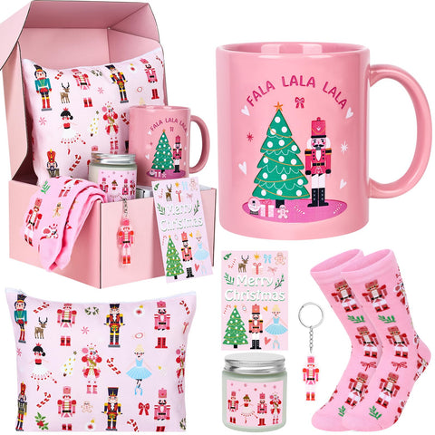 IUUIVV taza cascanueces navidad para empezar el día con inspiración festiva