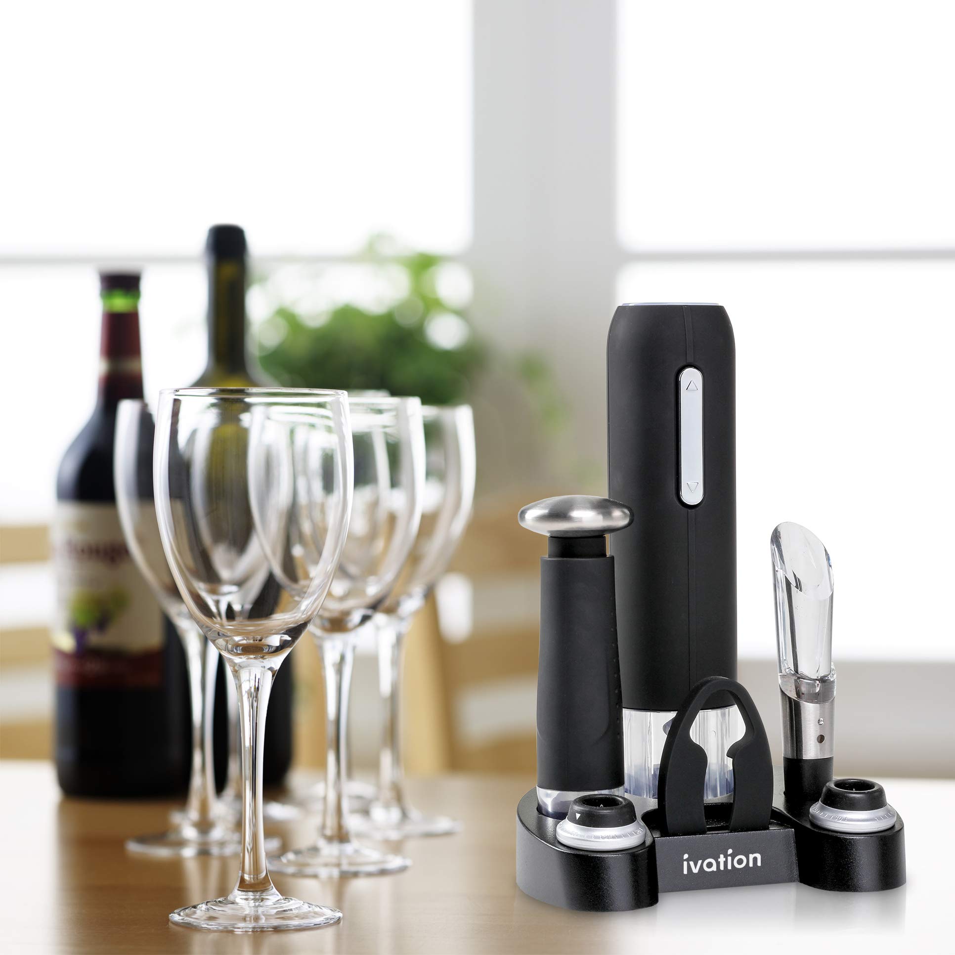 Ivation set regalo de vino listo para sorprender en cualquier ocasión.